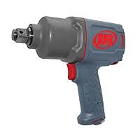 Ingersoll Rand 2146Q1MAX 3/4-Inch Drive, Air Impact Wrench, Quiet, 2,000 ft-lbs Nut-busting torque, Maintenance Duty, Pistol Grip, Standard Anvil , Gray