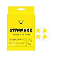 Starface Hydro-Stars BIG PACK, Hydrocolloid Pimple Patches, Absorb Fluid and Reduce Redness, Cute Star Shape, Cruelty-Free Skincare (96 Count)