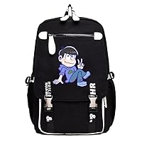 Osomatsu-san Anime Canvas Rucksack Laptop Backpack Casual Dayback /6