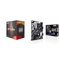 AMD Ryzen 5 5600X 6-core, 12-Thread Unlocked Desktop Processor & ASUS Prime B550-PLUS AMD AM4 Zen 3 Ryzen 5000 & 3rd Gen Ryzen ATX Motherboard