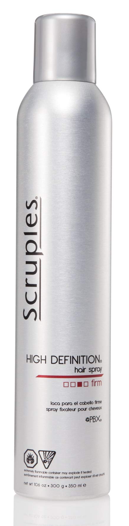 Scruples High Definition Hair Spray for Men & Women (10.6 Oz) - Shaping, Volumizing, Texturizing Setting Spray for Shine and Frizz Control – Suitable For All Hair Types – Sulfate-Free & Fade Resistant