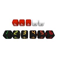 Holy Grail Games | Rallyman: GT - Dice Pack | Strategy Board Game Accessory | Race Cars with Dice | Includes 11 Custom Dice for 1 Player
