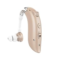 Hearing Aids, Rechargeable Noise Reduction Hearing Aids for The Elderly, Hearing Aids for Adults, Digital Hearing Aids for Hearing Loss, Invisible with Volume Control Ear Amplifier (1)