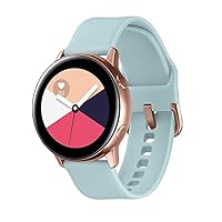 Galaxy Watch Active Bands,20mm Quick Release Bands Compatible for Samsung Galaxy Watch Active (40mm)/Galaxy Watch(42mm)/Gear S2/Gear Sport with Rose Gold Watch Buckle (Turquoise, Large)