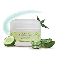 Facial Shaving Balm for Women | 2-in-1 (Pre + Post-Shave) | Cooling Effect | No Razor Burns | Aloe Vera, Cucumber, Neem | Non-Greasy | For All Skin Types | 50g