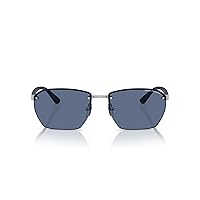 A｜X ARMANI EXCHANGE Men's Ax2048s Rectangular Sunglasses