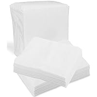 Disposable Dry Wipes, 100 Pack – Ultra Soft Non-Moistened Cleansing Cloths for Adults, Incontinence, Baby Care, Makeup Removal – 9.5