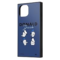 Inglem iPhone 15/14/13 Case, Disney Hybrid Case, KAKU Donald Duck_Face