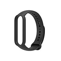 Amazfit Replacement Band for Amazfit Band 5 Fitness Tracker, Sport Band Silicone Wristbands Strap for Women Men, Black