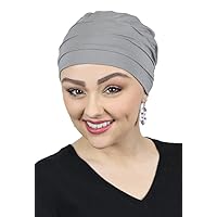 Hats Scarves & More Chemo Cap Cancer Headwear for Women with Small Heads Petite Bamboo Turban for Hair Loss Head Coverings