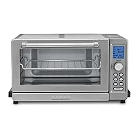 Cuisinart TOB-135N Deluxe Convection Toaster Oven Broiler, Brushed Stainless, Silver