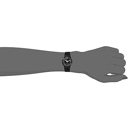 Swatch LADY BLACK SINGLE Unisex Watch (Model: LB170E)