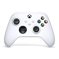 Xbox Core Wireless Gaming Controller – Robot White – Xbox Series X|S, Xbox One, Windows PC, Android, and iOS