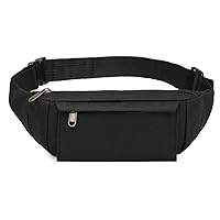 GMOIUJ Men Male Waist Bag Pack Casual Functional Belt Bag Large Belt Pouch Phone Money Belt Bag Fanny Travel Hip (Color : D, Size : 30cmx4cmx9cm)