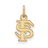 Florida State Extra Small (3/8 Inch) Pendant (10k Yellow Gold)