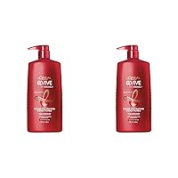 Elvive Color Vibrancy Protecting Conditioner, for Color Treated Hair, Conditioner with Linseed Elixir and Anti-Oxidants, for Anti-Fade, High Shine, and Color Protection, 28 Fl Oz