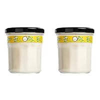 MRS. Meyer’S CLEANDAY Soy Aromatherapy Candle, 35 Hour Burn Time, Made with Soy Wax and Essential Oils, Honeysuckle, 7.2 oz (Pack of 2)