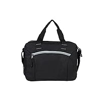 Goodhope Light School College Student Soft Side Shoulder Strap Briefcase Bag, Navy