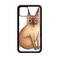 Miaoji Painting Watercolor Cat Siamese for iPhone 11 Pro Max Cover for Apple Mobile Case Shell