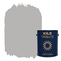 KILZ TRIBUTE Paint & Primer, Interior, Satin, Postcard, 1 Gallon