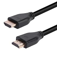 Monoprice 8K Certified Ultra High Speed HDMI 2.1 Cable - 8K@60Hz, 48Gbps, CL2 In-Wall Rated, 30AWG, Dynamic HDR and Dolby Vision, Supports eARC (Enhanced Audio Return Channel) 3 Feet - Black
