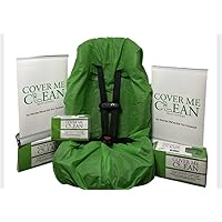 Disposable Child Car Seat Cover (Medium, Green) No Worries We've got You Covered!