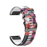 22 26mm Watchbands For Garmin Fenix 7 7X 6 6X Pro 5 5X Plus 3HR Forerunner 935 Smart Watch Silicone Strap Quick Easyfit Bracelet