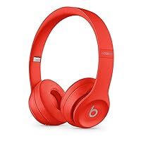 Beats by Dr. Dre - Beats Solo3 Wireless On-Ear Headphones - Red (Renewed)