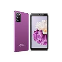 Smartphone，N93，Unlocked Cell Phone，5.72-inch Screen，Front and Rear Cameras，1GB RAM, 4GB ROM,Supports Dual SIM Card Frequency Band of 3GWCDMA：850/2100MHZ（Purple）