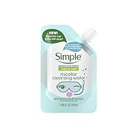 Simple Kind To Skin Micellar Cleansing Water Squeeze Me Pouch Travel Size