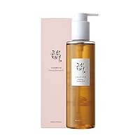 Beauty of Joseon Ginseng Cleansing Oil Deep Face Waterproof Makeup Remover Pore Cleanser for Sensitive, Acne-Prone Skin. Korean Skin Care for Men and Women 210ml, 7.1 fl.oz (old ginseng, 7.1 fl.oz)