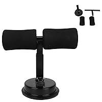 Sit Up Exercise Equipment, ABS Master Foot Holder for Workouts, Sit-Ups & Core Exercises, Home Gym Abdominal Exercise, Pedal Puller Resistance Band(Black)