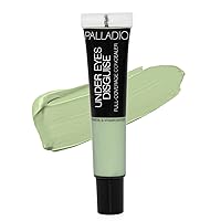 Palladio Under Eyes Disguise Full Coverage Concealer, Green Tea, 0.35 Ounce