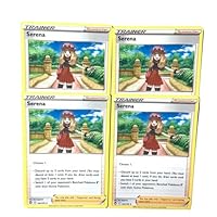 Serena 164/195- Silver Tempest - Trainer 4 Card Lot - Playset x4