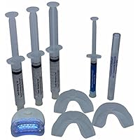 Professional at Home Teeth Whitening System - Teeth Whitening Kit - Dentist Approved Teeth Whitening - Fast Results - Made in USA - Whiter Teeth in Just Days - Safe and Effective Teeth Whitening