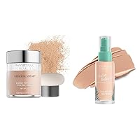 Physicians Formula Mineral Wear Talc-Free Loose Powder Creamy Natural & Butter Believe It! Foundation + Concealer Fair-to-Light | Dermatologist Tested, Clinicially Tested