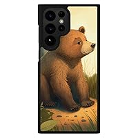 Cute Cartoon Bear Samsung S22 Ultra Phone Case - Cute Bear Gift - Phone Accessories Gifts
