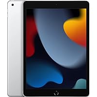 2021 Apple iPad (10.2-inch, Wi-Fi, 64GB) - Silver (Renewed)