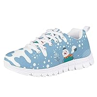 Children's Comfortable Running Shoes Christmas 3D Printed Shoes Boys and Girls Gift Fashion Casual Shoes/Walking Shoes