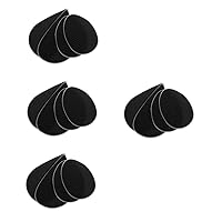 Shoes Supplies 8 Pairs Anti-Slip Stickers for Soles Black Pumps Shoe Inserts Heels Shoes Anti-Slip Stickers Anti Shoe Grips Shoe Accessories - Shoes Pads Shoes Sole Pads