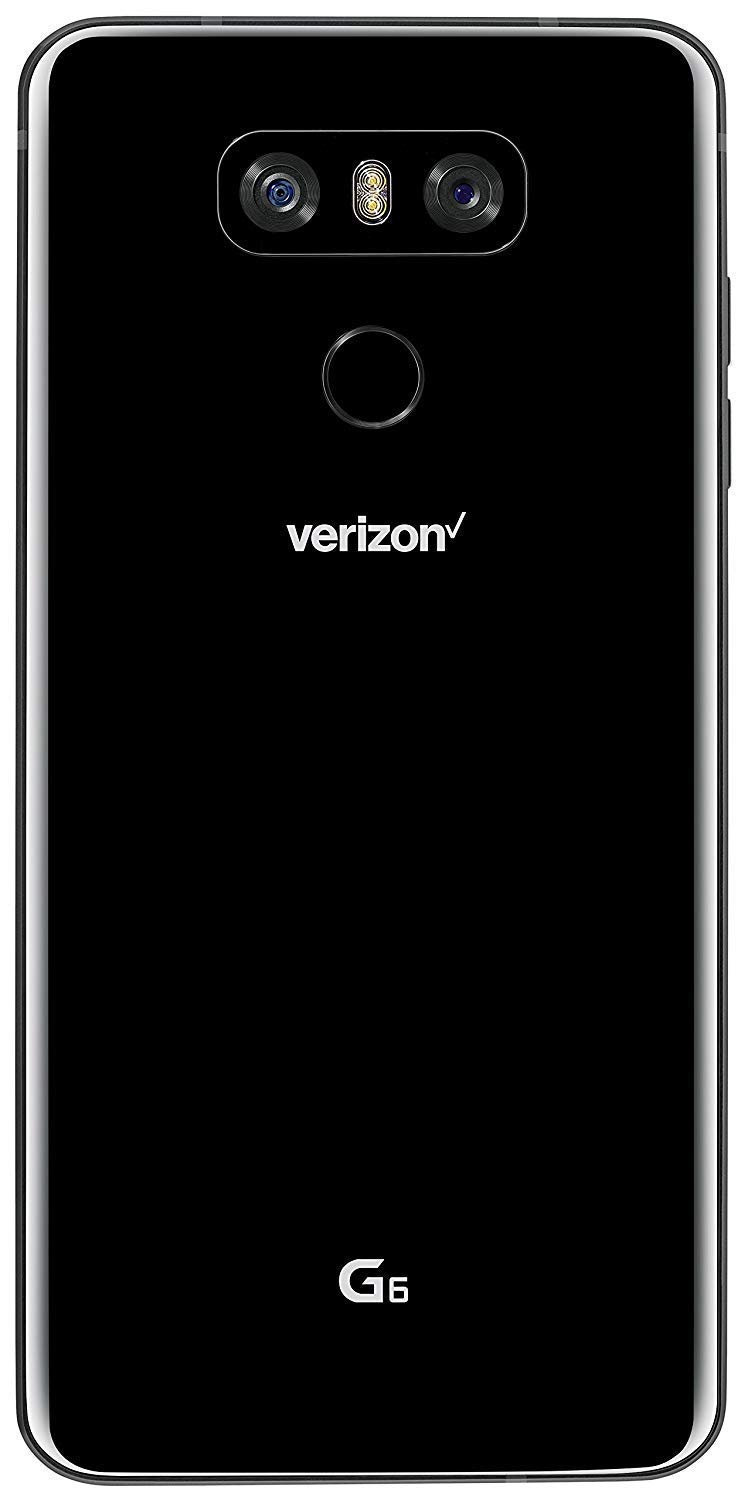 LG G6, VS988 32GB Black - Verizon Wireless (Renewed)
