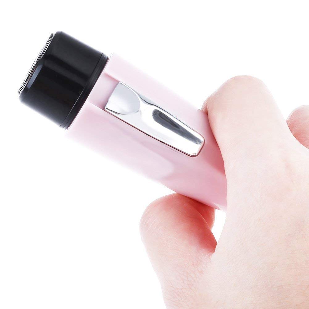 Facial Hair Removal for Women, Angel Kiss Women's Face Painless Hair Remover Shaver (Pink)