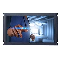 15.6'' inch PC Monitor 1920x1080p 16:9 HDMI-in VGA Power On Boot Built-in Speaker Metal Shell Embedded Open Frame USB Port Driver Free Ten-Point Capacitive Touch LCD Screen Display K156MT-252C