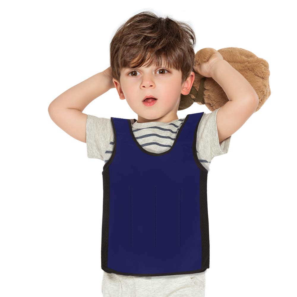Galagee Sensory Compression Vest for Children- Weighted Vest for Kids with Sensory Issues,Autism, ADD, ADHD, Ages 2-4 (Small)