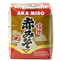 Shirakiku Red Miso Soybean Paste (Aka Miso) - 2.2 Lb