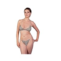 Aluminum Butted Chain Mail Bra Aluminum Chain Mail Bikini Set Anodize Coated for Female Size US Bust 30 New