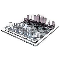 Bello Games New York's Luxury Contemporary Acrylic Chess Set