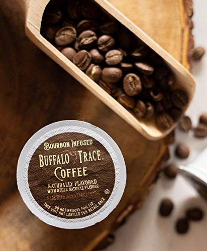 20-Count Buffalo Trace Bourbon Infused Coffee for Single Serve Coffee Makers