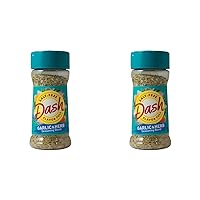 Dash Salt-Free Seasoning Blend, Garlic & Herb, 2.5 Ounce (Pack of 2)