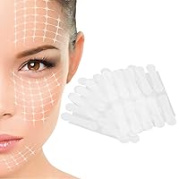 40pcs Face Lift Tape,Face Lifting Patch, Waterproof Elastic Double Chin Reduce Skin Firming Face Neck Lifting Sticker Patch, Lifting Ropes for Women Girls, Face Lift Tape Face Lifting Sticker Fac